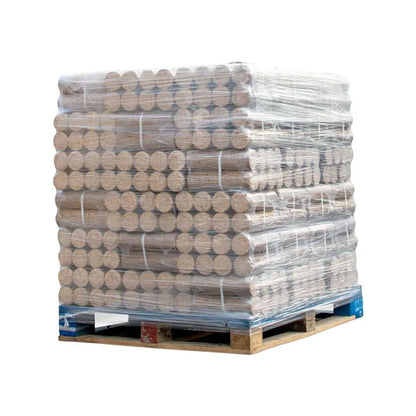 1000 KGS DE BUCCHES COMPRESSÉES DE JOUR, BOIS DE CHAUFFAGE DENSIFIÉ POUR POÊLE À BOIS CHEMINÉE