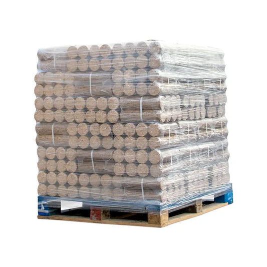 1000 KGS DE BUCCHES COMPRESSÉES DE JOUR, BOIS DE CHAUFFAGE DENSIFIÉ POUR POÊLE À BOIS CHEMINÉE